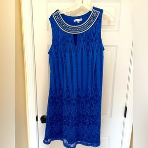 Sandra Darren Royal Blue Dress Size 16